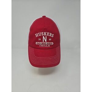 Nebraska  Huskers Cornhuskers Trucker Hat SnapBack Go Big Red Cap